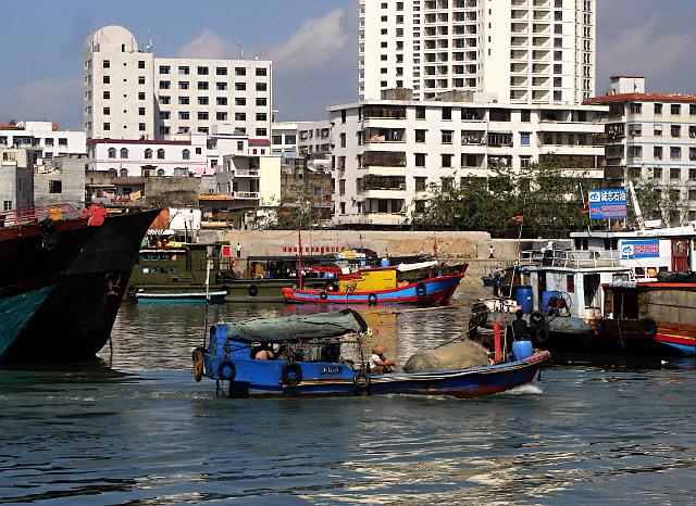 DSC13805.tif - Fishing Boats, Sanya, Hainan Provence, China